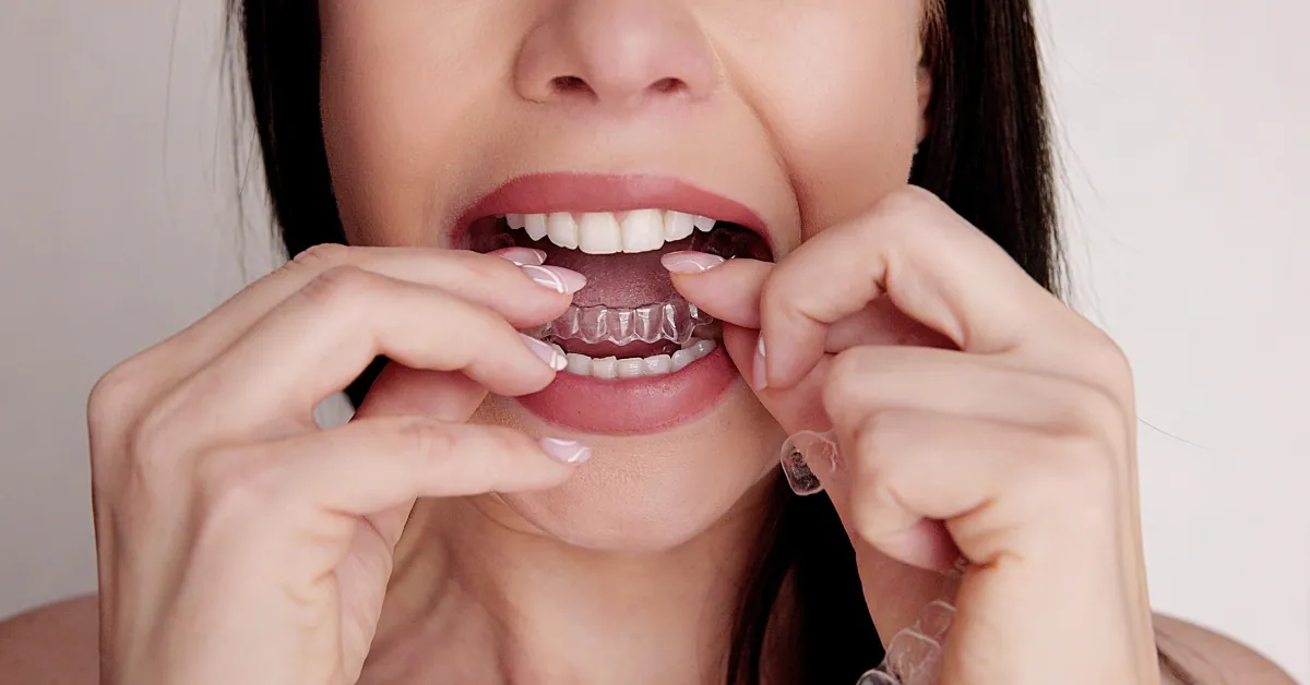 Can you bite on aligners